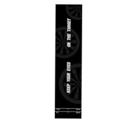 Tapete para dardos con línea de lanzamiento de 118 x 13 pulgadas, protector antideslizante