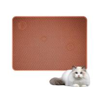 Tapete para de para gatos, impermeable y lavable, de doble capa, tapete para atrapar con respaldo antideslizante, protección para el suelo, gatos, , mascotas, fácil de limpiar