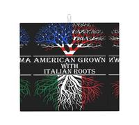 Tapete para encimera de cocina plegable y absorbente con estampado de raíces mexicanas cultivadas, 16 x 18 pulgadas, regalo de inauguración de la casa, adecuado para vajilla y pequeños