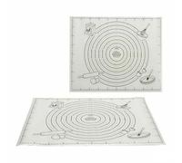 Tapete para Hornear Kinvara 55025 Goma Eva 50 x 40 cm (12 Unidades) - Marca: Kinvara - EAN: 4899888603634