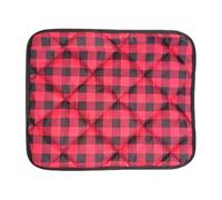 Tapete para jaula de perro, cama cálida para mascotas para mayor comodidad y relajación en interiores, almohadilla antideslizante suave lavable con capa de cojín reutilizable que protege los suelos