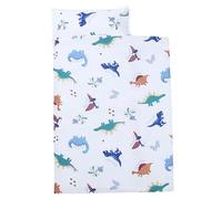 Tapete para la Siesta con Almohada para niños pequeños, tapete para la Siesta con Almohada y Manta, Saco de Dormir antipatadas de 49 x 20 con asa, tapetes enrollables con Estampado de Dinosaurios pa