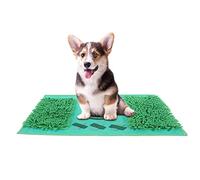 Tapete para olfatear para perros, tapete interactivo de franela antideslizante, portátil, multifuncional, plegable, alimentador lento, suministros de entrenamiento para el hogar, criadero, tienda de