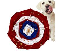 Tapete para olfatear perros, colorido alimentador lento para perros, dispensador de golosinas para mascotas, juguete de limpieza de dientes con fugas para ejercicio