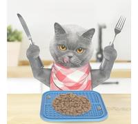 Tapete para olfatear perros para habilidades naturales de forraje, tapete interactivo de alimentación para olfatear, alimentador lento para perros pequeños, medianos y grandes, en interiores y