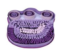 Tapete para olfatear perros, tapete de búsqueda suave e indestructible para perros de 49 x 49 cm, lavable a máquina, juguete de enriquecimiento para perros, tapete para olfatear perros para múltiples