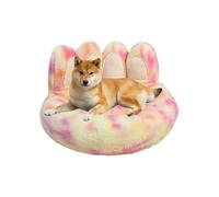 Tapete para perro, sofá cama para perro, colchón, dormitorio, muebles felinos, suministros de cama para dormir, tela de felpa suave fácil de limpiar, de soporte de base antideslizante, caja