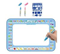 Tapete Para Pintar Al Agua: Tableta De Dibujo Reutilizable Para Garabatos, Juguete Educativo Para Escribir, Tablero Para Colorear Sin Desorden, Actividad De Habilidades Motoras Finas | Estera Del Dood