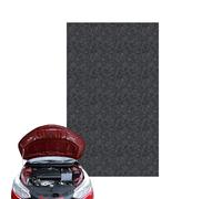 Tapete para piso de cochera - Alfombra de garaje resistente, lavable, reversible, antideslizante, almohadilla de taller, multiusos para automóvil, atributo de cola larga | Solución conveniente para