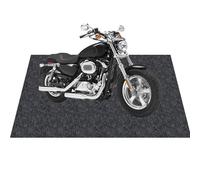 Tapete para piso de cochera - Alfombra de garaje resistente, lavable, reversible, antideslizante, almohadilla de taller, multiusos para automóvil, atributo de cola larga | Solución conveniente para