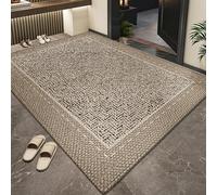 Tapete Para Puerta 39.4"x63", Alfombra Lavable Antideslizante Para Sala De Estar, Felpudo Retro De Entrada, Resistente A Las Manchas Y A Suciedad, Alfombrillas De Pelo Corto Y Que No Suelta Pelusa