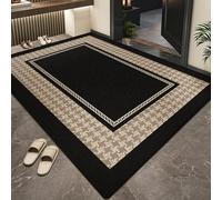 Tapete Para Puerta 47.2"x63", Alfombra Lavable Antideslizante Para Sala De Estar, Felpudo Retro De Entrada, Resistente A Las Manchas Y A Suciedad, Alfombrillas De Pelo Corto Y Que No Suelta Pelusa