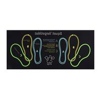 Tapete para sentadillas con posición de pie, almohadilla de ejercicio de 31.5 x 13.8 pulgadas, antideslizante para gimnasio en casa, sentadillas para principiantes, entrenamientos de piernas y glúteos