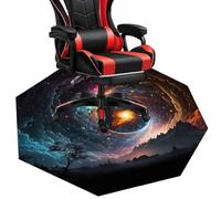 Tapete para silla de juegos para alfombras y suelos de madera dura, tapete duradero para silla de escritorio de computadora para oficina, sala de juegos y sala de estudio