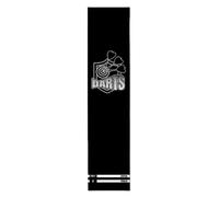 Tapete para tablero de dardos para suelo de 118 x 13 pulgadas, goma antideslizante