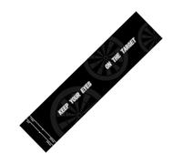 Tapete para tablero de dardos para suelo de 118 x 13 pulgadas, protector antideslizante