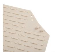 Tapete plegable de silicona para secar platos, almohadilla para fregadero resistente al calor con bordes elevados para un secado más rápido, soporte para ollas salvamanteles que ahorra espacio