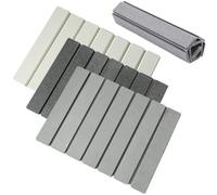 Tapete plegable ligero hecho de tierra de diatomeas para necesidades de secado de encimera de cocina con instalación rápida y colapso (gris oscuro)
