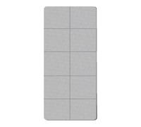 Tapete plegable LUODOOHE Travel Yoga, Tapete de práctica antideslizante para el acolchado articular, Pilates y actividades al aire libre, dolor en la rodilla adiós con comodidad portátil, 5 colores