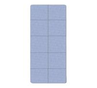 Tapete plegable LUODOOHE Travel Yoga, Tapete de práctica antideslizante para el acolchado articular, Pilates y actividades al aire libre, dolor en la rodilla adiós con comodidad portátil, 5 colores