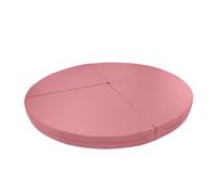 Tapete plegable portátil para baile de poste, tapete de seguridad profesional para yoga con cubierta antideslizante de piel sintética para baile y ejercicio