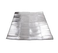 Tapete portátil de aluminio para camping, colchoneta para dormir, manta de espuma gruesa, duradera y ligera, ideal para aventuras al aire libre