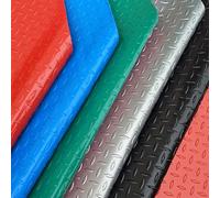 Tapete Premium For Garaje, Tapetes De PVC En Rollo De Alta Resistencia, Protección Impermeable For El Suelo, Grueso, For Garaje, Almacén, Gimnasios(Green,1.2x3m/3.9x9.8ft)