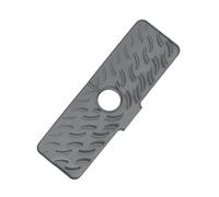 Tapete protector de grifo | Tapete de drenaje reutilizable de silicona para fregadero de cocina | Soporte para esponjas jabones y cepillos, protector contra salpicaduras de agua para exteriores, baño