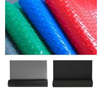 Tapete Protector De Piso Antideslizante De PVC, Tapetes De Estacionamiento Resistentes, Resistentes Al Agua, For El Hogar, Gimnasio, Garaje Y Vehículos.(Green,1.2x2m/3.9x6.5ft)