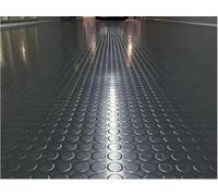 Tapete Protector y Resistente for Piso de Garaje, Resistente al Agua y a Las Manchas, Negro, 3 mm de Grosor, tamaños Personalizables(1.2X3m)
