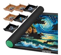 Tapete Puzzle, Tapete para Enrollar Puzzles 1500 1000 Piezas, Accesorios para Guardar Los Puzzles, Jigsaw Puzzle Mat Roll up.