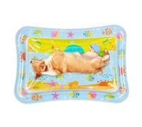 Tapete sensorial de agua para gatos, tapete de juego interactivo para gatos, tapete sensorial de agua gruesa para gatos, tapete de agua de refrigeración para perros, almohadilla de juego de agua con