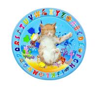Tapete sensorial de Agua para Gatos | Tapete sensorial de Juego de Agua para Gatos | Almohadilla sensorial Llena de Agua | Alfombra de Juego sensorial de Agua para Mascotas | Tapete de Agua para