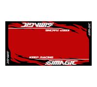 Tapete Simagic Preto e Vermelho