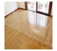 Tapete transparente para puerta de entrada, protector de alfombra transparente personalizable para madera dura y azulejos, diseño de perfil bajo para columpio de puerta sin obstáculos, recorte para
