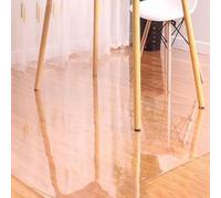 Tapete transparente para silla de oficina de 1,5 mm, antideslizante, protector para suelos, 100 x 300 cm, tapete de escritorio duradero, protección resistente para muebles de oficina