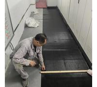 Tapetes aislantes eléctricos resistentes al agua y al aceite, láminas de caucho a rayas de 6kV/ 10kV/ 15kV/ 25kV/ 35kV, esteras para tableros(LxWxT-4x3.3'x1/10'')