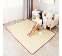 Tapetes con calefacción eléctrica con modos de sincronización y, calentador de alfombras con eléctrica de calentamiento rápido(C,80x150cm)