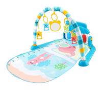 Tapetes De Actividades Para Niños Pequeños, Juguetes Coloridos 5 En 1 Y Tapetes De Música | Tapete Antideslizante Para Actividades De Piano Abajo, Juego De Tiempo Abajo Para Exploración Sens