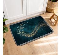Tapetes de cocina de mariposa para suelo, tapetes suaves florales vintage, decorativos de primavera, acolchados, cómodos, lavables para fregaderos de cocina, lavandería, baño, 20 x 31 pulgadas