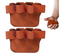 Tapetes de entrenamiento - Gym Hand Grip Hallowfting, Guantes de ejercicio alternativos | Almohadillas de entrenamiento de cuatro dedos sólidos, equipo de fitness protector, soporte de cojín