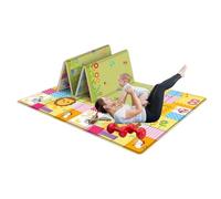 Tapetes de juego para piso, tapete de espuma plegable, Cojín de espuma para suelo plegable, Almohadillas de espuma antideslizantes, tapete de juegos portátil para interiores y exteriores