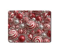 Tapetes de secado de platos de caramelo para encimera de cocina, tapete escurridor de platos de goma absorbente de remolino rojo, almohadilla de secado de piel sintética para protector de cocina, 18 x