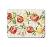 Tapetes de secado de platos de tomates para encimera de cocina, vintage, rústico, floral, absorbente, escurridor de platos, protector de cocina de verano, 18 x 24 pulgadas
