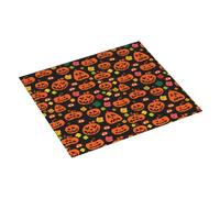 Tapetes de secado de platos para encimera de cocina, tapete de secado absorbente de 16 x 18 pulgadas, arañas de Halloween, calabazas, tapete de secado para encimera de cocina, tapete para estante de