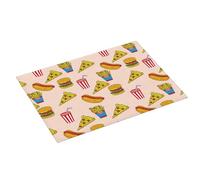 Tapetes grandes para secar platos para encimera de cocina, tapete de secado de microfibra absorbente de 18 x 24 pulgadas para hamburguesas, pizzas, coca cola, tapete para encimera de cocina, tapete