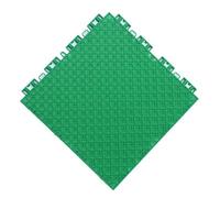 Tapetes modulares entrelazados con agujeros de drenaje, azulejos antideslizantes para lavado de coches, patio y piscina