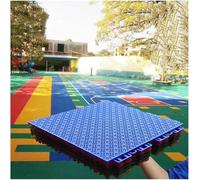 Tapetes modulares entrelazados for Exteriores, baldosas for canchas de Baloncesto, estadios Deportivos, Parques, aceras Artificiales, canchas Deportivas(Green)