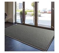 Tapetes para exteriores - Felpudo con respaldo de goma antideslizante resistente, ideal para entradas interiores y exteriores, rascador de zapatos duradero para zonas de alto tráfico