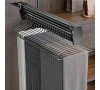 TapferBahn Barra Extensible Pantalonero Extraible,Ahorra Espacio Barra Extensible Colgar Pantalones,FáCil InstalacióN,Ahorro De Espacio,para Armario De Residencia Estudiantil